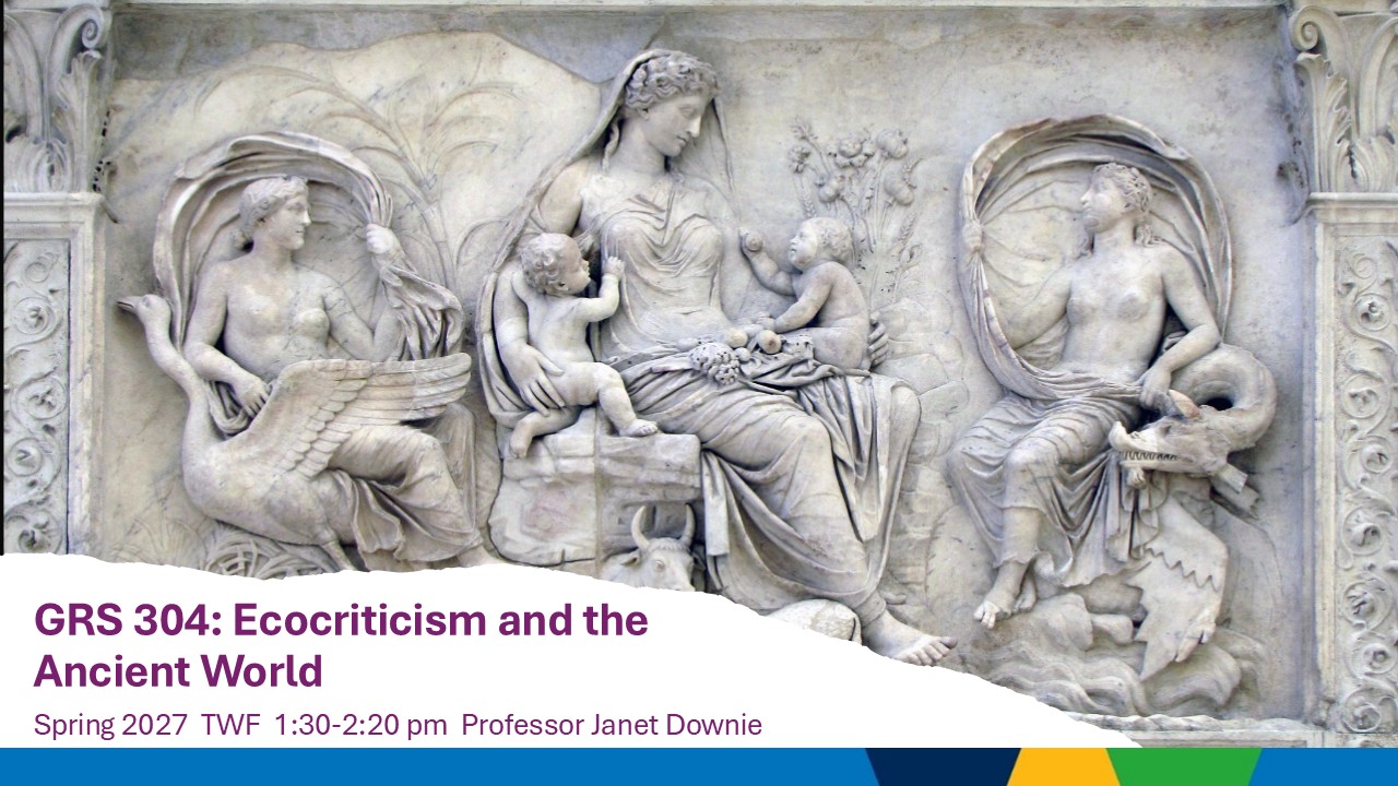 EXAMINE how Greek and Roman people interacted with their environment 